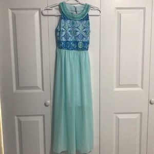 Fancy Teal Dress